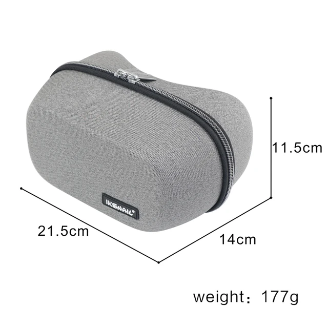 IKSNAIL Newest Hard Travel Carring Box Handbag For Xiaomi 3D VR Glasses Controller All Accessories Outdoor Storage Cases Bags