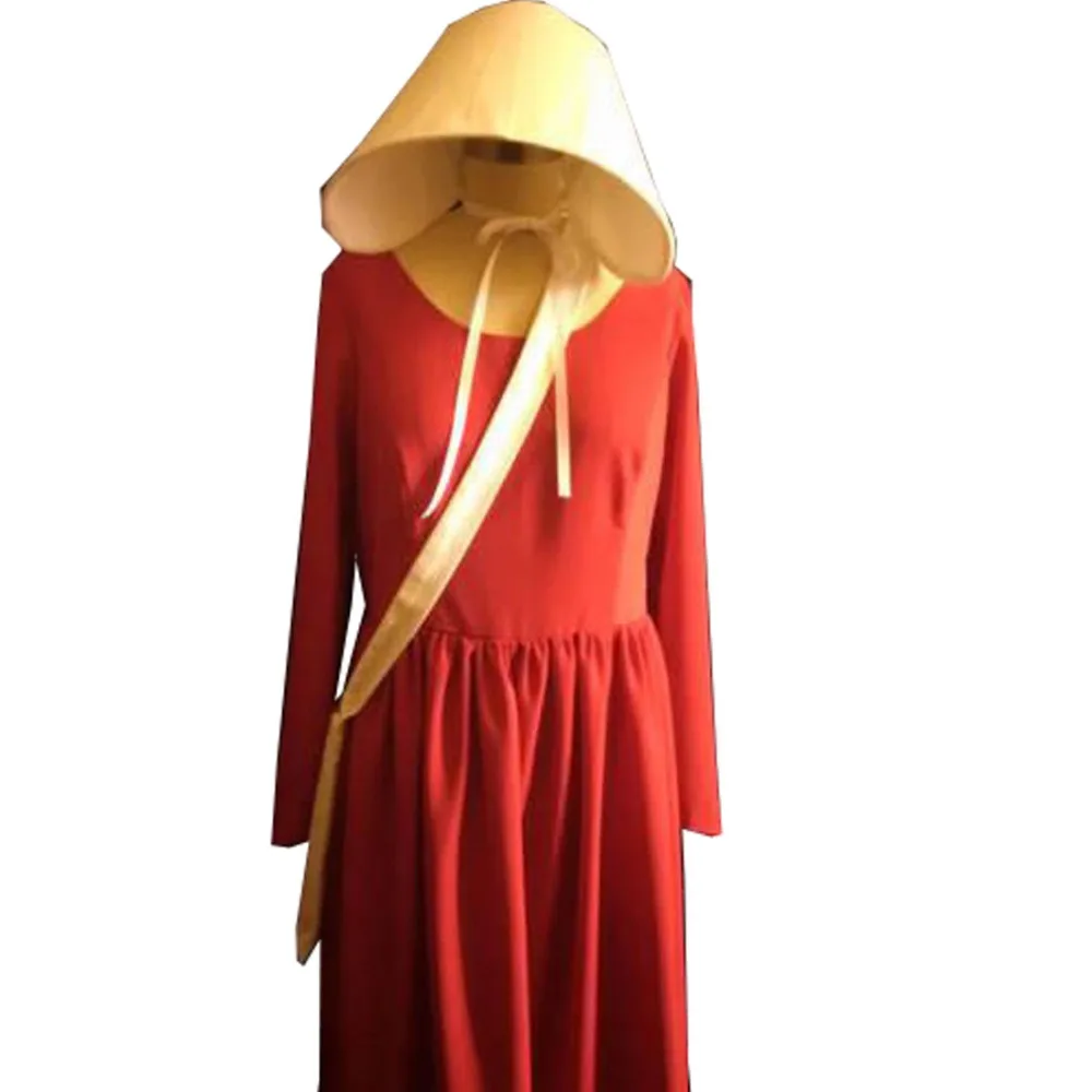 

2018 The Handmaid Tale Cosplay Costume Elisabeth Moss June Osborne Offred Trench