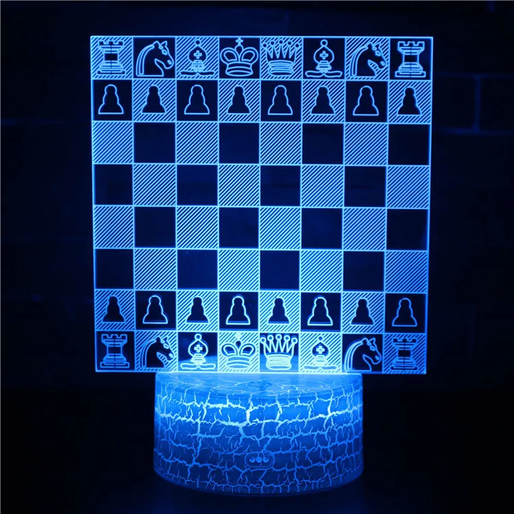 СВЕТОДИОДНЫЙ Ночник из акрила для медитации ночник с 3D изменением 7 цветов