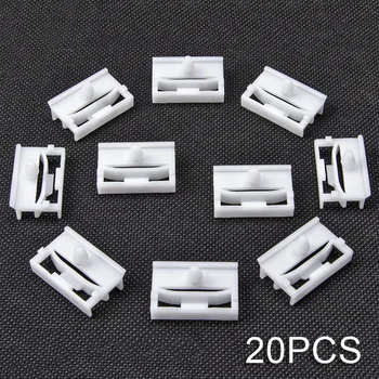 

FOR BMW SIDE SILL SKIRT TRIM CLIPS E36 E46 E90 3 Series EXTERIOR WHITE PLASTIC
