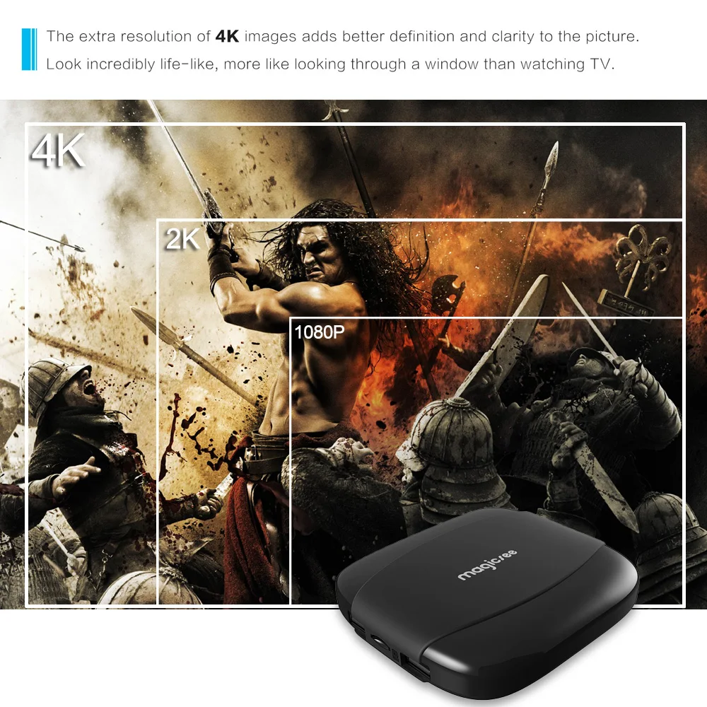 N4 Smart tv Box Android 7.1.2 Amlogic S905X Четырехъядерный 4K 2GB 16GB WiFi tv BOX HD медиаплеер PK X96 X96 MINI