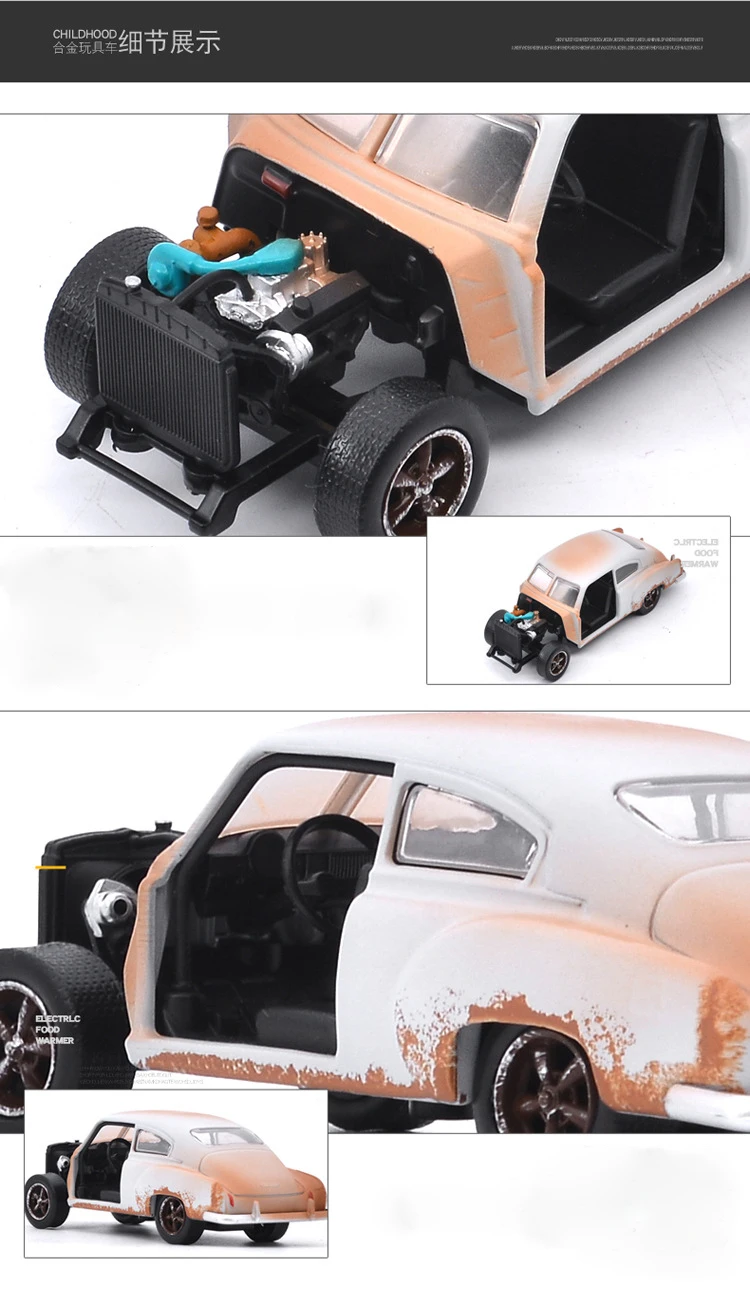 1:32 Jada Форсаж сплав автомобиль Chevy Fleetline 1951 автобус Металл Diecasts классическая модель игрушки коллекция игрушки для детей подарок