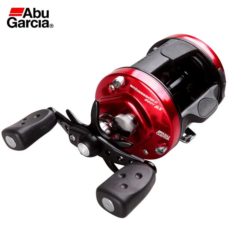 Original Abu Garcia Ambassadeur SX Drum Fishing Reel 6600/6601 3+1BB 5.3:1 Baitcasting Fishing Reel 5.6kg Drum Round Coil Wheel Original Abu Garcia Ambassadeur SX Drum Fishing Reel 6600/6601 3+1BB 5.3:1 Baitcasting Fishing Reel 5.6kg Drum Round Coil Wheel