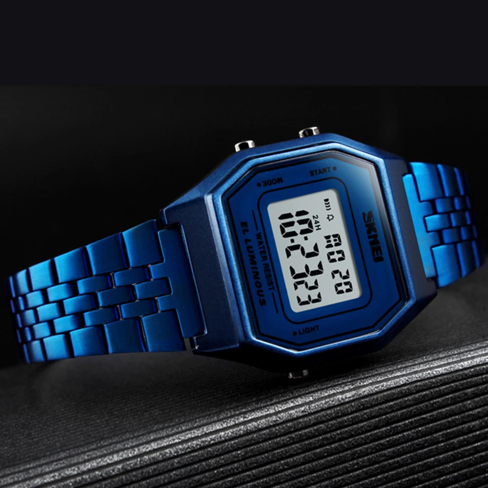 

Men's Fashion Casual Electronic Watches Luxury Southeast Asia Explosion-proof Waterproof Multifunction Sports Wristwatch SKMEI