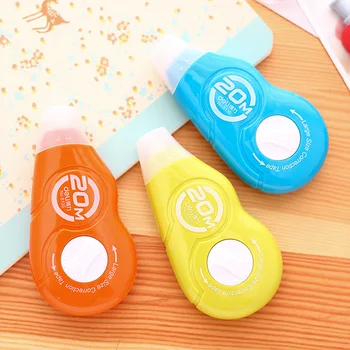 

6Pcs X 20M Candy Color Large Size Correction Tape Corretivo Escolar Fita Cartoon Concealer School Sticky Tape Stationer 8135