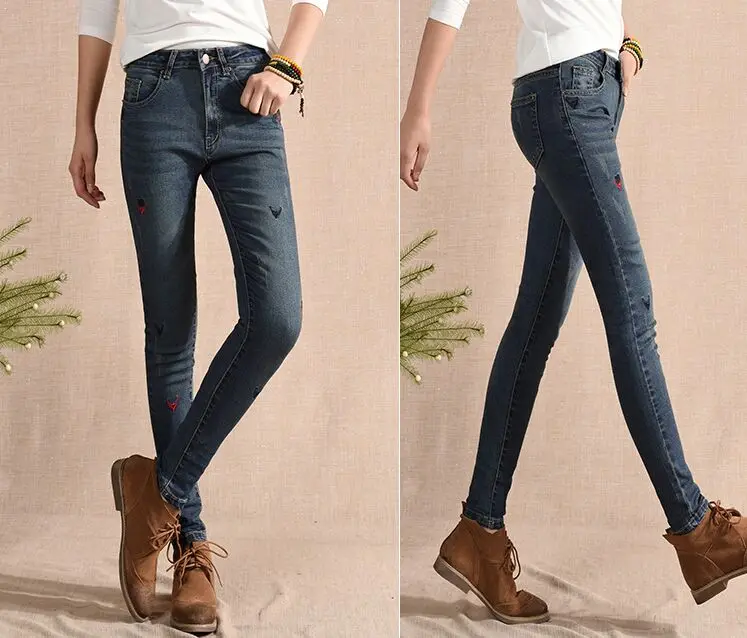 Free shipping 2017 new arrived exquisite embroidery the fox womens