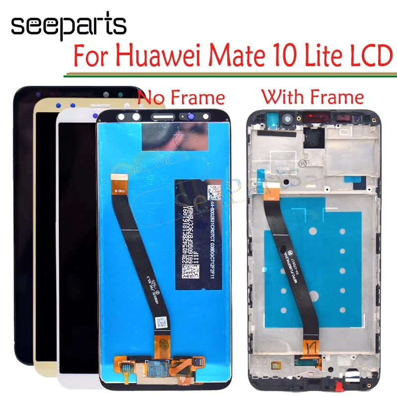 

For HUAWEI Mate 10 Lite LCD Display With Touch Screen Assembly Mate10 Lite Display Nova 2i LCD RNE-L21 L22 L01 L11 L23 Screen