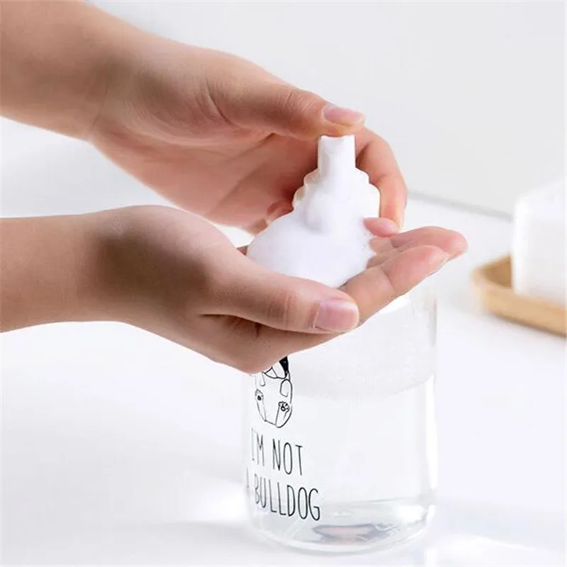 

FEIGO 500 ml Foaming bottle whipped mousse points bottling foam fine 500ml bottles refillable foaming soap pump foam bottle F786