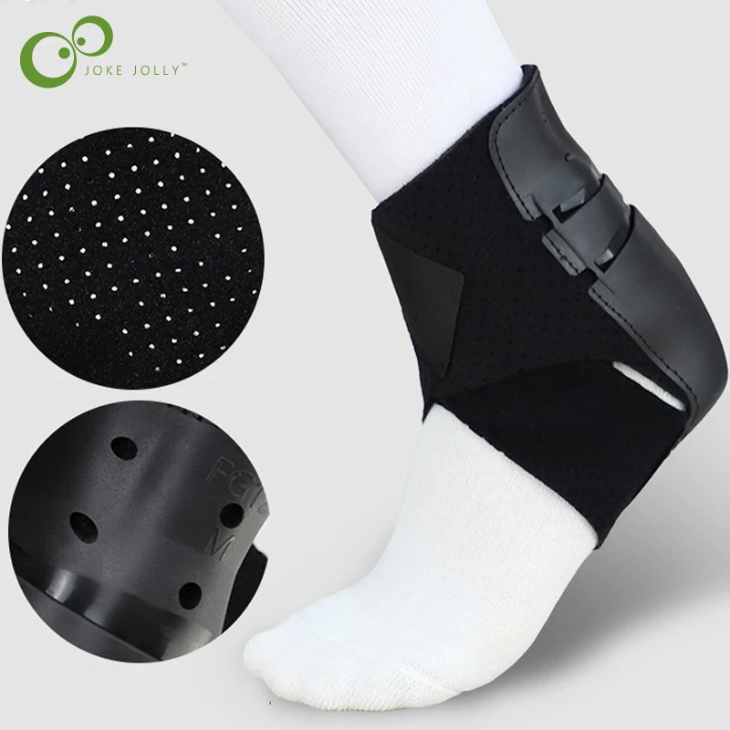 

1Pc Ankle Brace Support Sports Adjustable Ankle Straps Foot Stabilizer Orthosis Football Compression Ankle Socks Protector GYH
