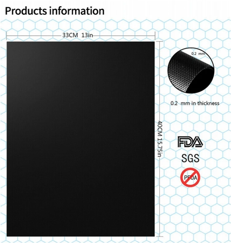 Коврик для барбекю и гриля, для барбекю, для улицы, для выпечки, антипригарный коврик, многоразовая тефлоновая плита, 40*30 см, для вечеринки, PTFE, коврик для гриля, инструменты, Новинка