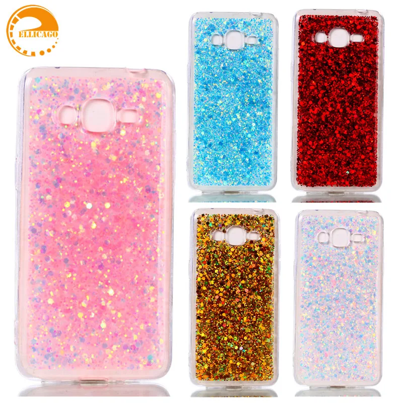 

5.0" for Coque Samsung Galaxy J2 Prime Case Cover G532F G532 SM-G532F Glitter Soft Silicon Phone Case sfor Samsung J2 Prime Case