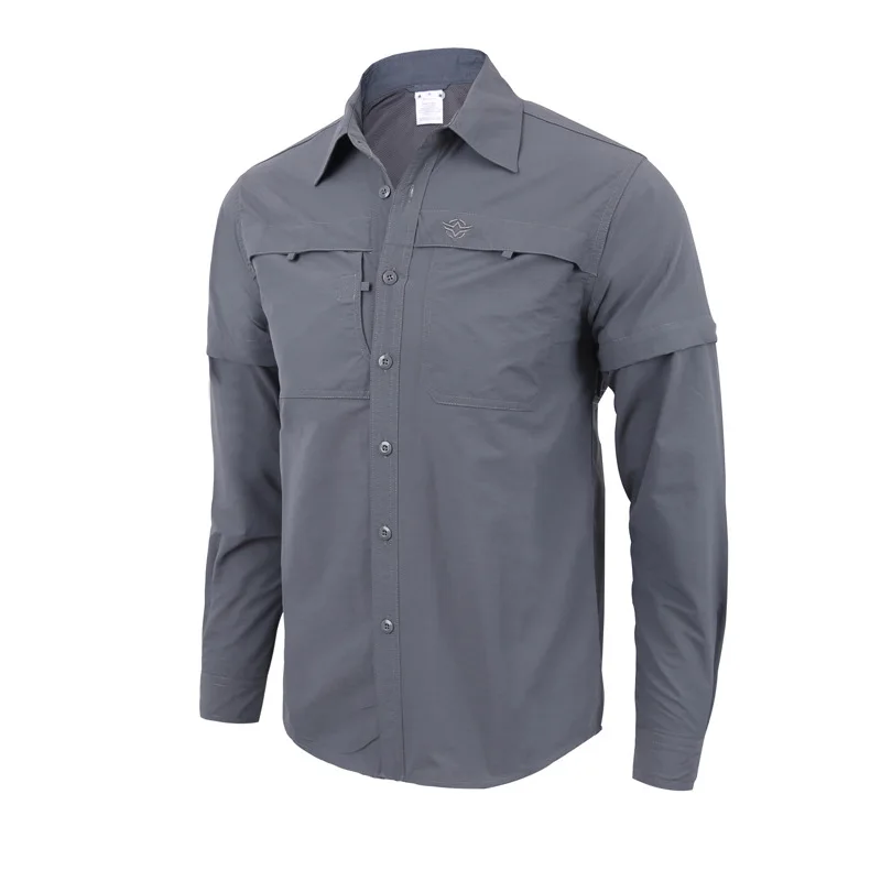 ESDY outdoor TAD quick drying detachable long sleeved / short sleeved shirt breathable quick 