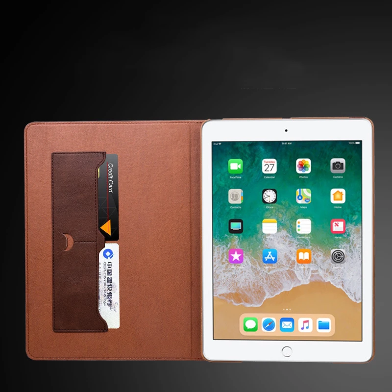 

PU Material Protective Case for Apple iPad 9.7 inch Air /Newiapd /iPad 2018/Pro Luxury Protective Cover Cases for ipad Hot Sale
