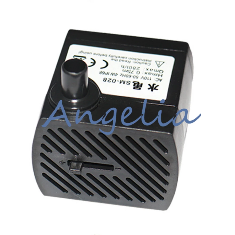 Japanese Standard plug 110V submersible water pump for fish tank air conditioning fan aquarium accessory SM-028 |