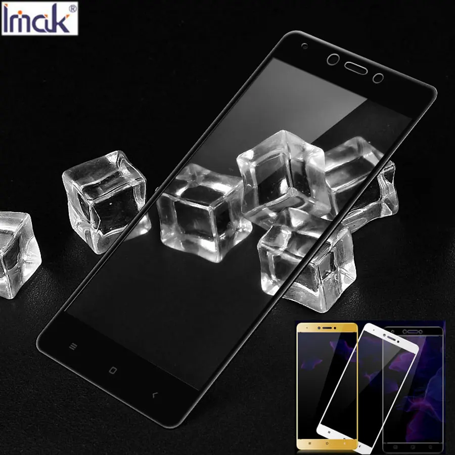 Бренд IMAK полное покрытие из закаленного стекла для Xiaomi Redmi Note 4X Стекло 16 ГБ 32 ГБ полная защита экрана Защитная пленка безопасные чехлы