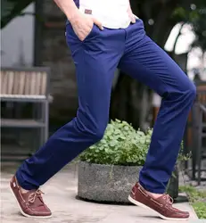 2018 весенние и осенние хлопковые брюки для мужчин