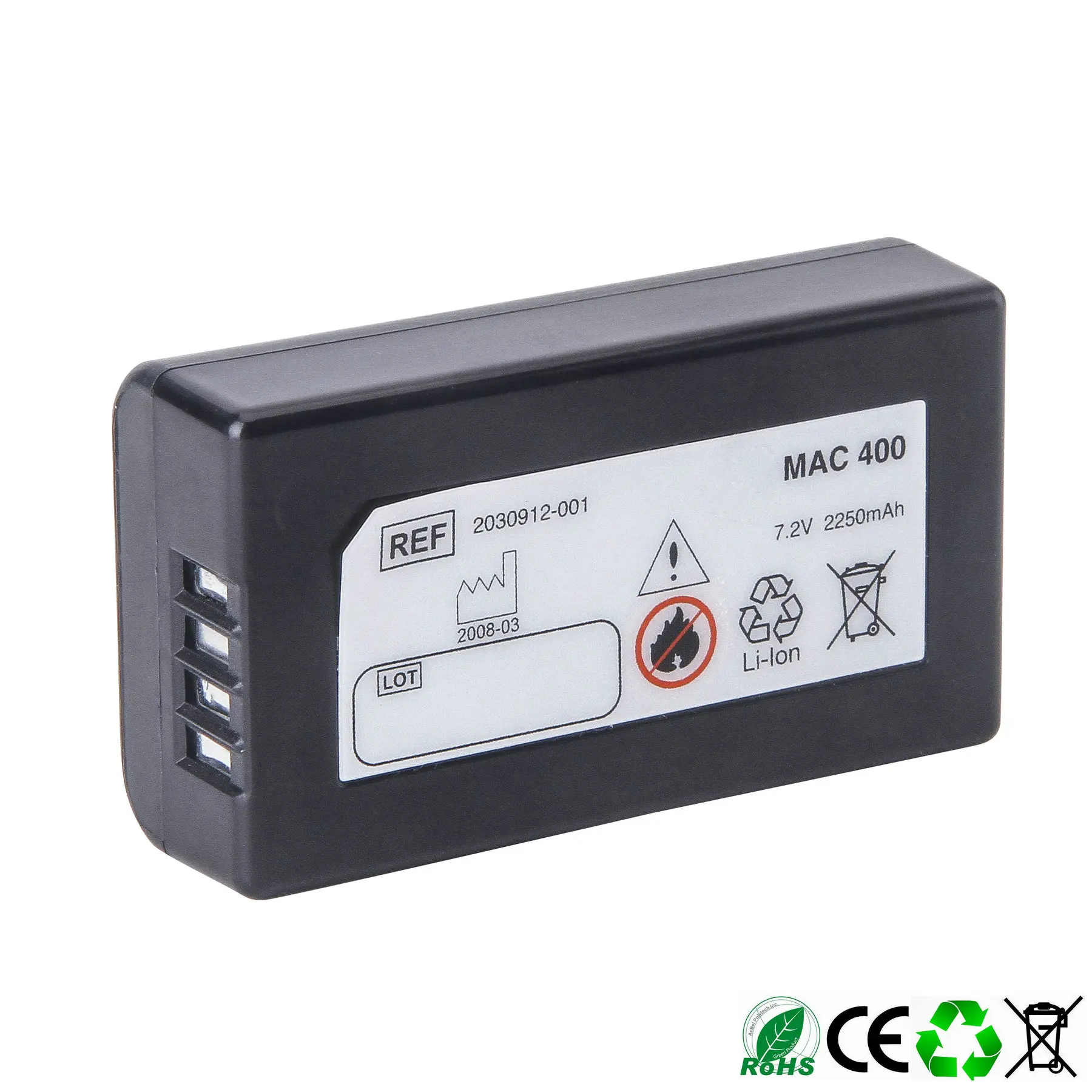 

For GE 2047357-001 2030912-001 Mac 400 MAC C3 MAC600 Bio-Medical lithium battery,High Quality
