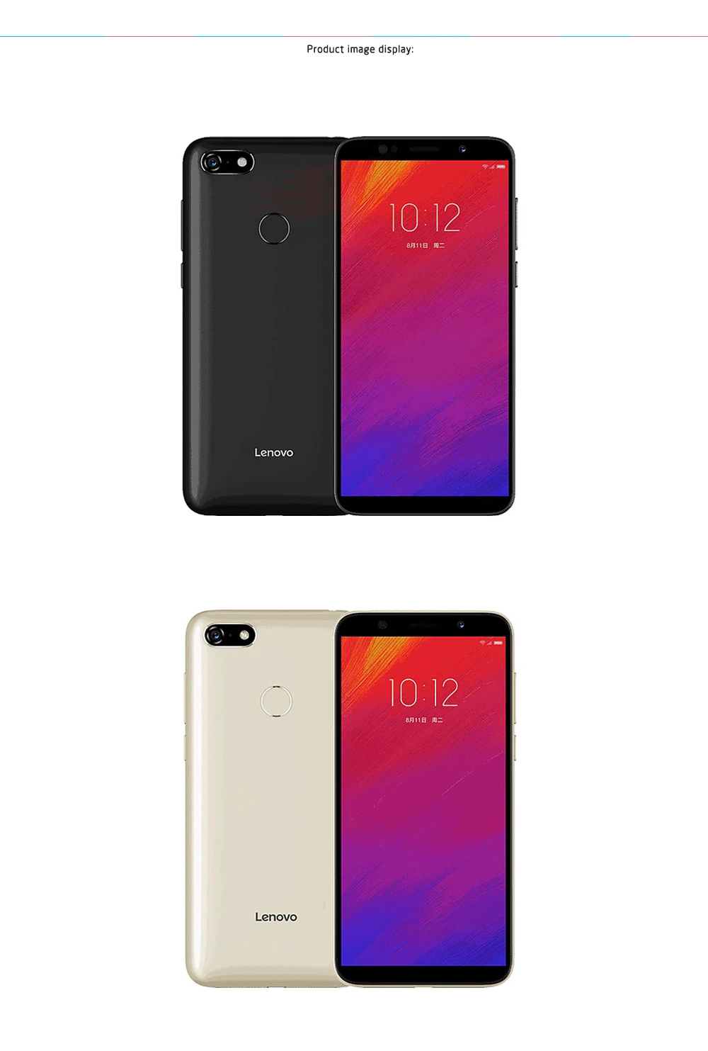 Оригинальный многоязычная версия lenovo A5 смартфон L18021 4000 mAh Батарея 3 GB Оперативная память 4G LTE Andorid 8,1 Камера 13MP 4 ядра