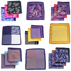 48 estilos Mans, Plaza de bolsillo Paisley diseño de pata de gallo Color pañuelo Impresión de lujo bolsillo bufanda Accesorios 48 estilos Mans, Plaza de bolsillo Paisley diseño de pata de gallo Color pañuelo Impresión de lujo bolsillo bufanda Accesorios