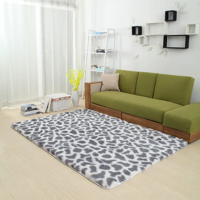 Microsoft Flokati лохматый ковер для спальни, напольный коврик, анти-ковры для скольжения, коврики для гостиной, спальни, коврик для кухни ванной