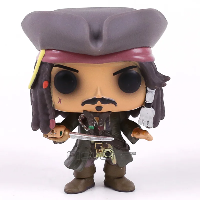 

POP! Pirates of the Caribbean Jack Sparrow 273 Vinyl Figure Collectible Model Toy 9cm