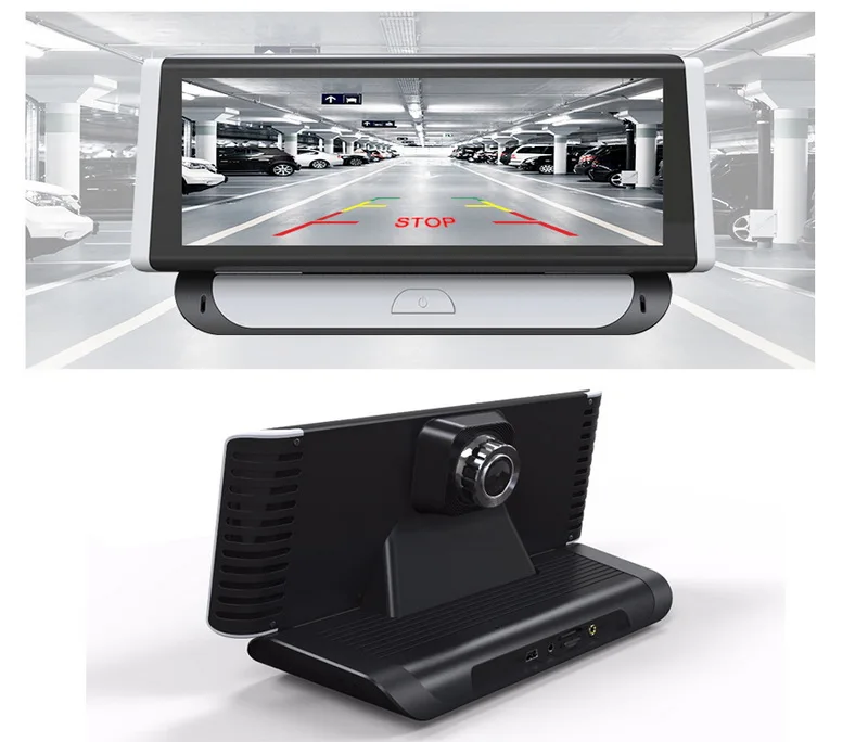 ADAS, gps навигация, 1080 P, Android 5,1, двойной объектив, 8 дюймов, Bluetooth Камера, 1280*400, DVR, автомобильная камера, 4G, видео рекордер, 1G ram, 16G rom