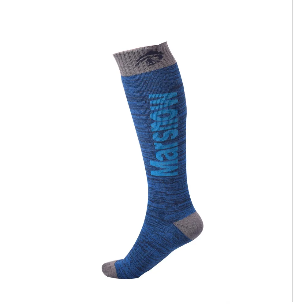 المهنية الجوارب الرجال شتاء دافئ ساخنة الجليد الاحترار thermosocks الدافئة الركبة عالية الجوارب الشتوية التزلج الرياضة