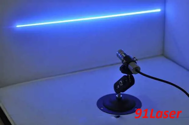 

100mW 405nm violet laser module LINE, 22X120mm DC3.3-5V