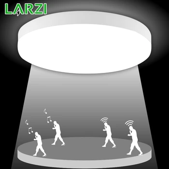 

LED Ceiling Lamp 8w 18w PIR Motion Sensor Lamp Surface Mounted Auto Smart Sounds Control AC 110V 220V Round Panel Light