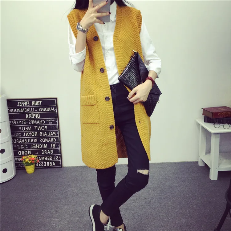 2019 Женская винтажный кардиган тонкий трикотажный простой джемпер женский