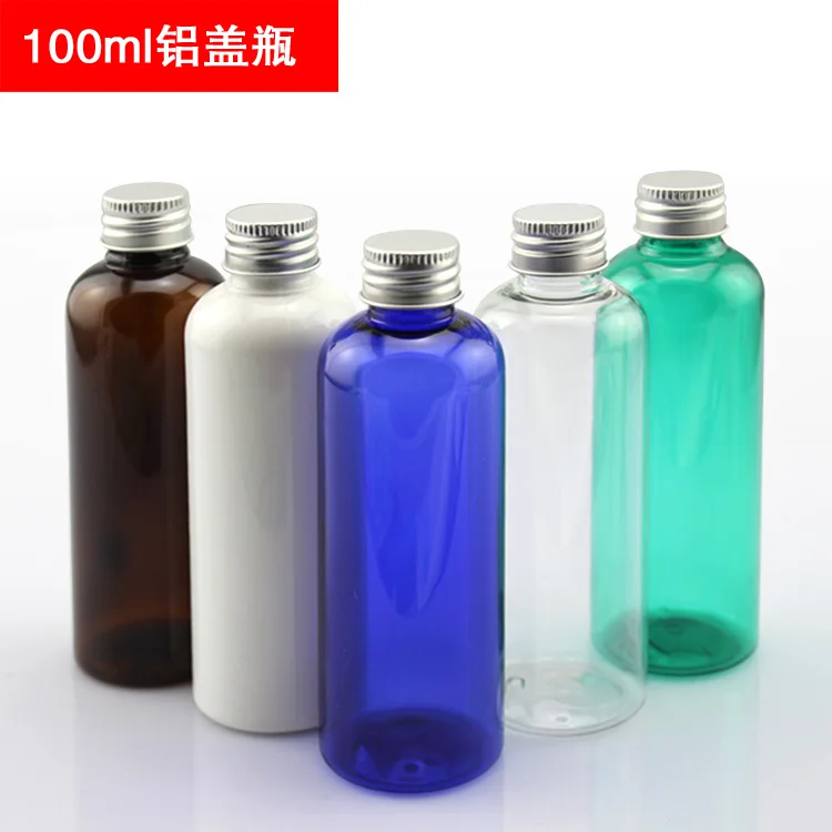 

Emulsion 100ml Aluminum Cap PET Plastic Vial Small Packing Bottle 20pcs/lot