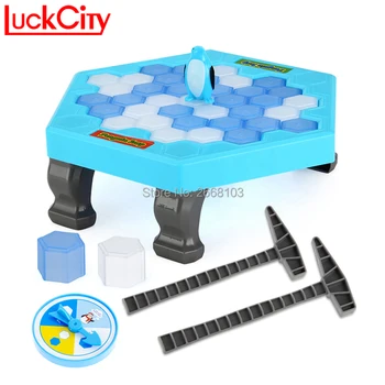 

Penguin Ice Breaking Save The Penguin Fun Family Kids Toy For Children Desktop Game Who Make The Penguin Fall Off Lose This Game