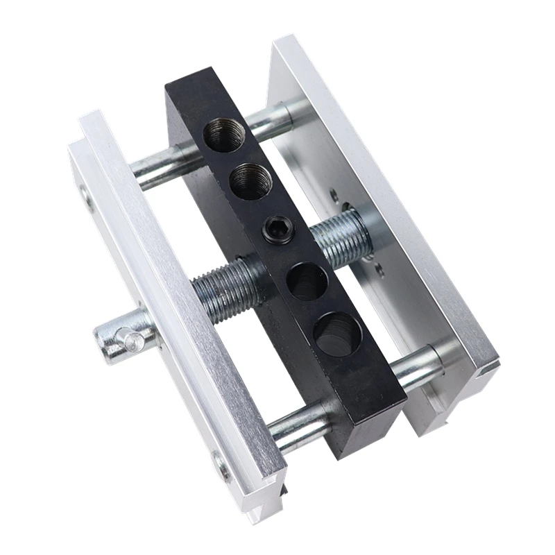 Houtbewerking Gat Boren Gids, Zelfcentrerende Dowelling Jig DIY Plaat Meubels Locator Tool voor Klem 10mm tot 55mm Dikte Houten Boards