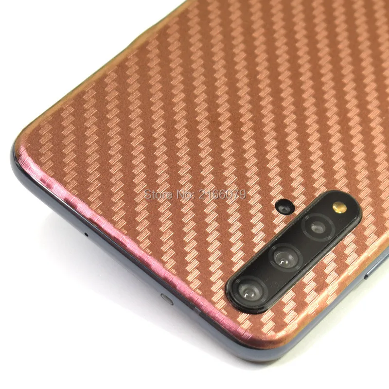Для Huawei Honor 20 30 30S Pro 20i 3D градиентная задняя крышка из углеродного волокна наклейка
