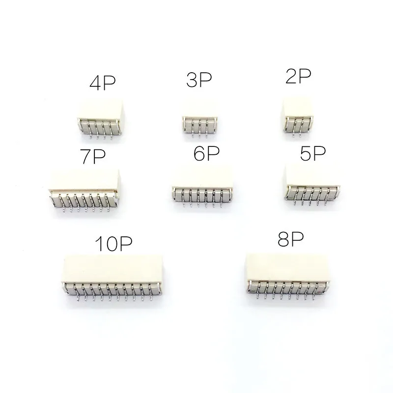 

100 PCS SH 1.0 MM Spacing Transposon Female Seat Connector