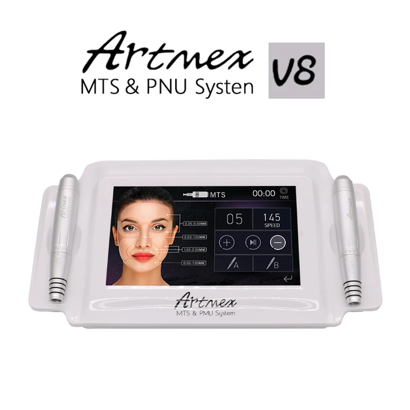 Artmex V8 для тату машина пистолет губы брови линии глаз ресницы Прямая поставка