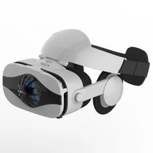 FiitVR 5F headset version Fan cooling virtual reality glasses 3D glasses Deluxe Edition helmets smartphone Optional controller