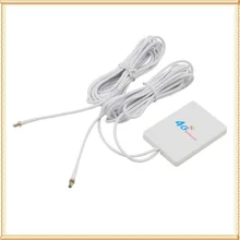 Двойной разъем CRC9 4g LTE панель с антенной 3g 4g внешний Anetnna для huawei zte модем маршрутизатор с 2 м кабелем