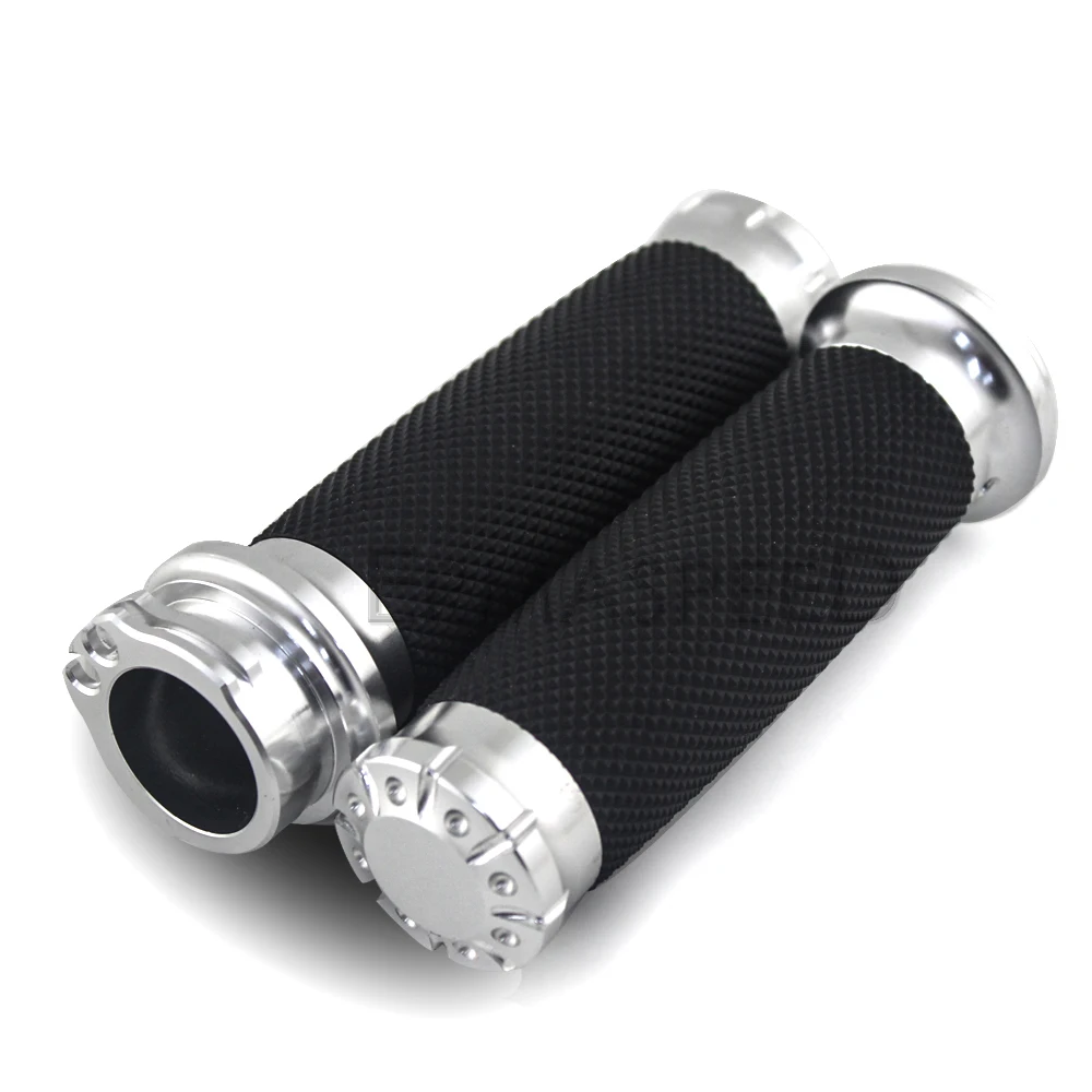 Grips Handle Black Handlebar For Harley Sportster (6)