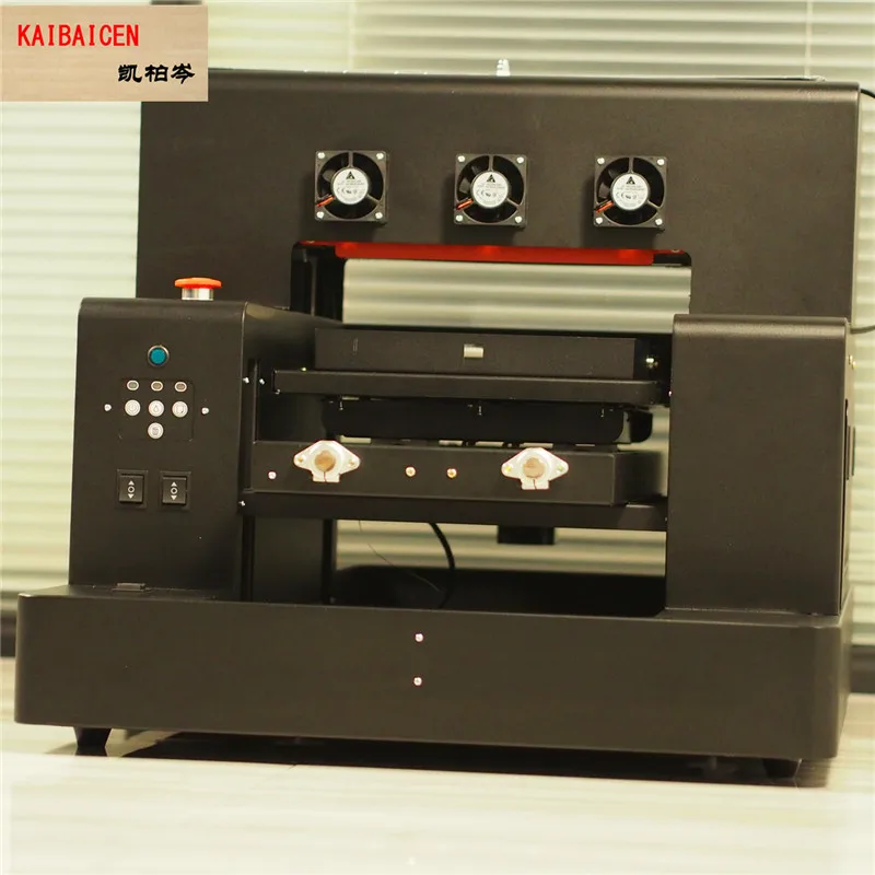 

KAIBAICEN A3 size LED UV Printer Flatbed and Bottle Printer High Quality 6 Colors For Metal/Plastc case