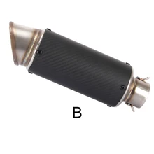 Motorcycle Exhaust Muffler Pipe Exhuast Pipe Carbon fiber 2.4inch For KTM 821 Monster/Dark/Stripe 690 Duke/SMC/SMCR Motorcycle Exhaust Muffler Pipe Exhuast Pipe Carbon fiber 2.4inch For KTM 821 Monster/Dark/Stripe 690 Duke/SMC/SMCR