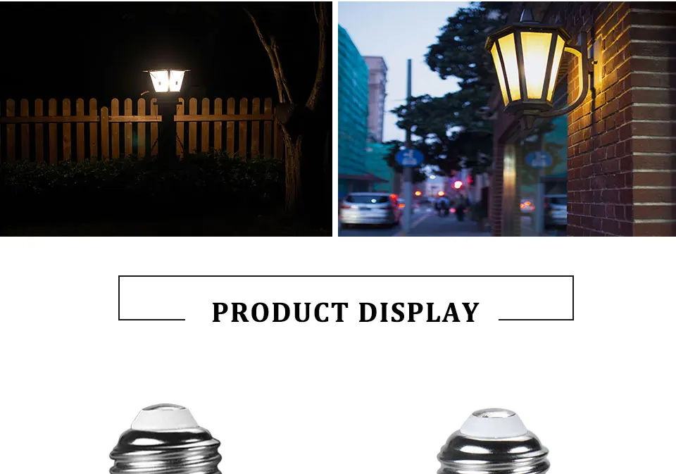 LED Sensor Bulb E27 15W AC220V 110V Dusk To Dawn Light Bulb Day Night Light LED Sensor Lamp For Christmas Home Outdoor Lighting (16)