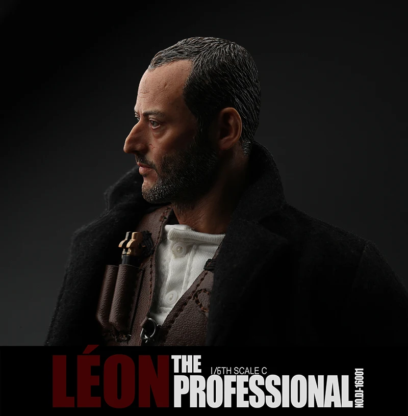 Коллекционная 1/6 шкала полный набор DJ-16001 Leon Professional Action Figure модель с двойными головками для фанатов подарки