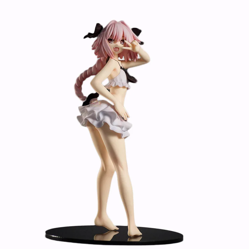 

Fate Apocrypha bikini swimsuit Ver. Astolfo action figures model dolls 25cm Christmas gift PVC