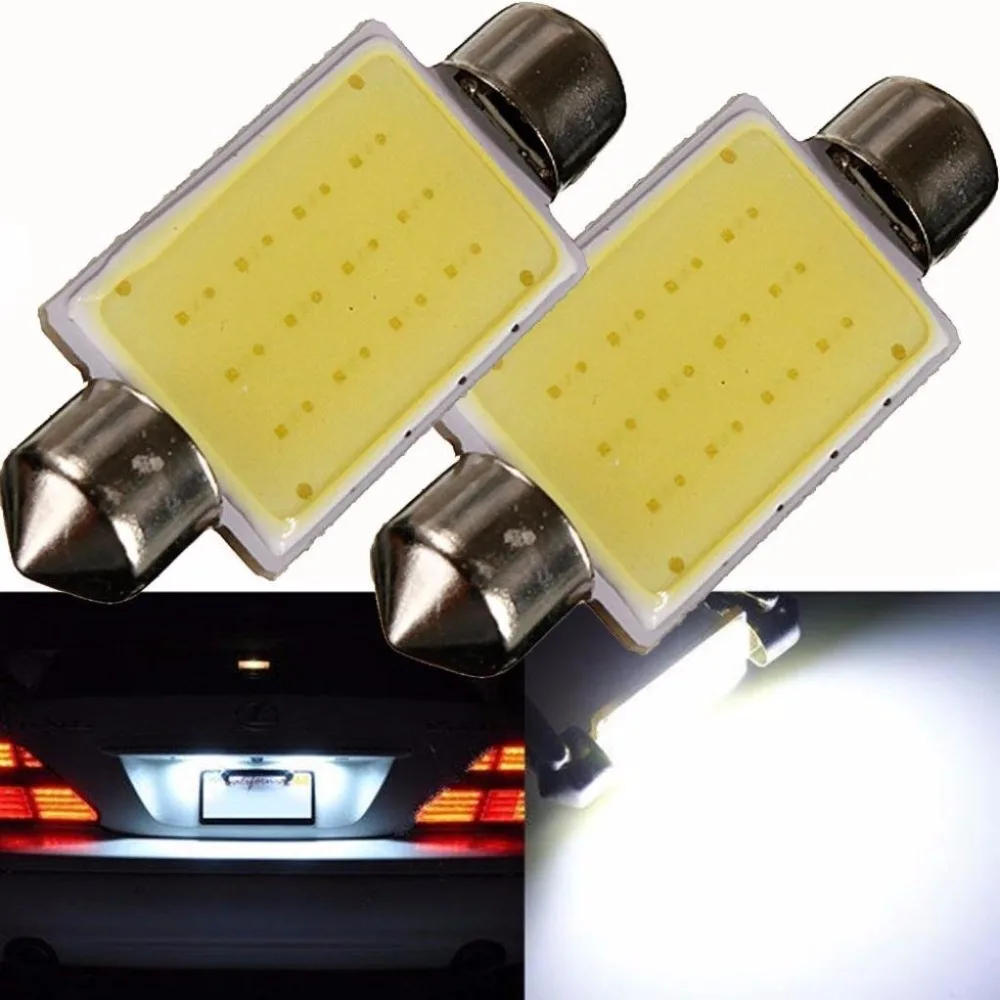 

Kit Lampada Torpedo Led P/ Carro COB Led 41-42mm Teto/placa/porta Malas for Carro Bulbo