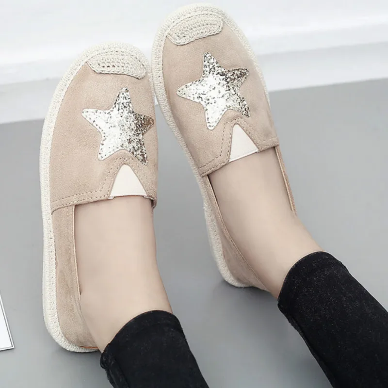 2019 autumn new fisherman shoes female casual single shoes creative cloth shoes women Comfortable and breathable  B4-28