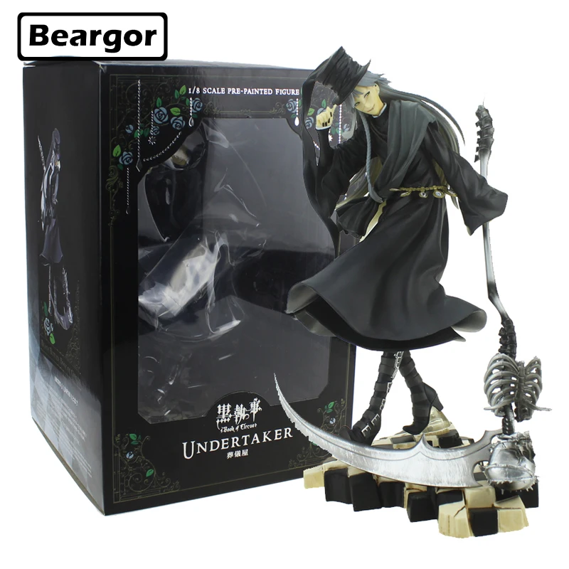

8" ARTFX J Black Butler Book of Circus: Undertaker Boxed 21cm PVC Anime Action Figure Collection Model Doll Toys Gift