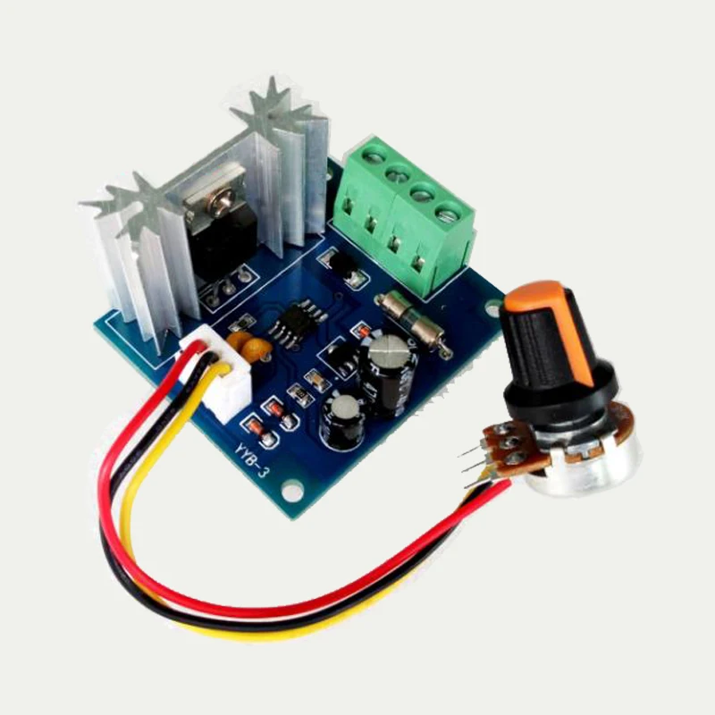 PWM DC Модуль управления скоростью двигателя/контроллер мотор-редуктор/микроконтроллер схема развития DC12V 24 В