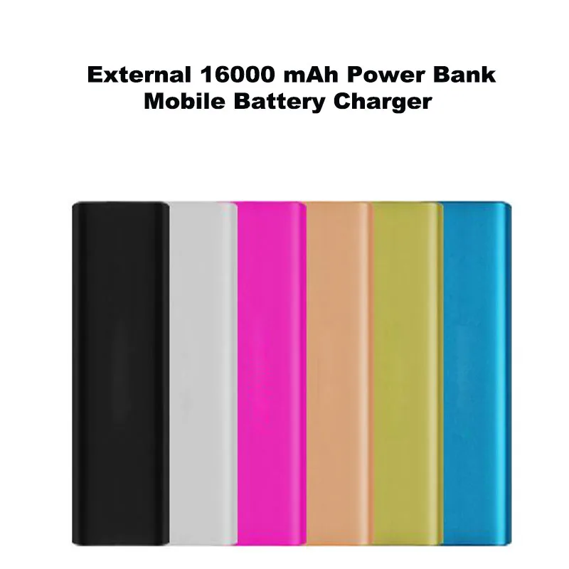  Kailiya Technology External 16000 mAh Power Bank Mobile Battery Charger For iPhone 4 5 5s 6/ Samsung/XIAOMI/Huawei/HTC/LG/Tablet 