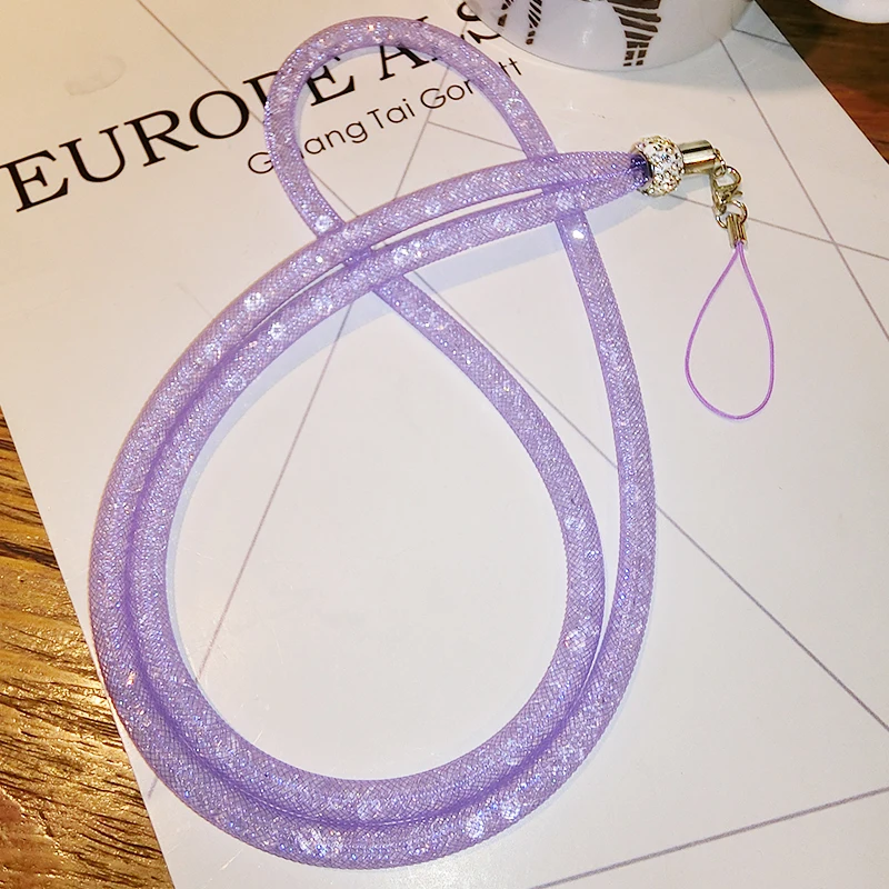 Universal 44Cm Phone Strap Sling Lanyard Crystal Hanging Portable Mobile Phone Case Rope Card Pack Rope for 7,1 Universal 44Cm Phone Strap Sling Lanyard Crystal Hanging Portable Mobile Phone Case Rope Card Pack Rope for 7,1